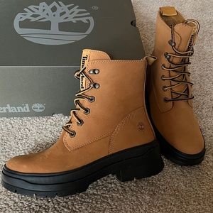 Timberland Women's Boots 7.5 Malynn Ek+ Waterproof Lace-Up